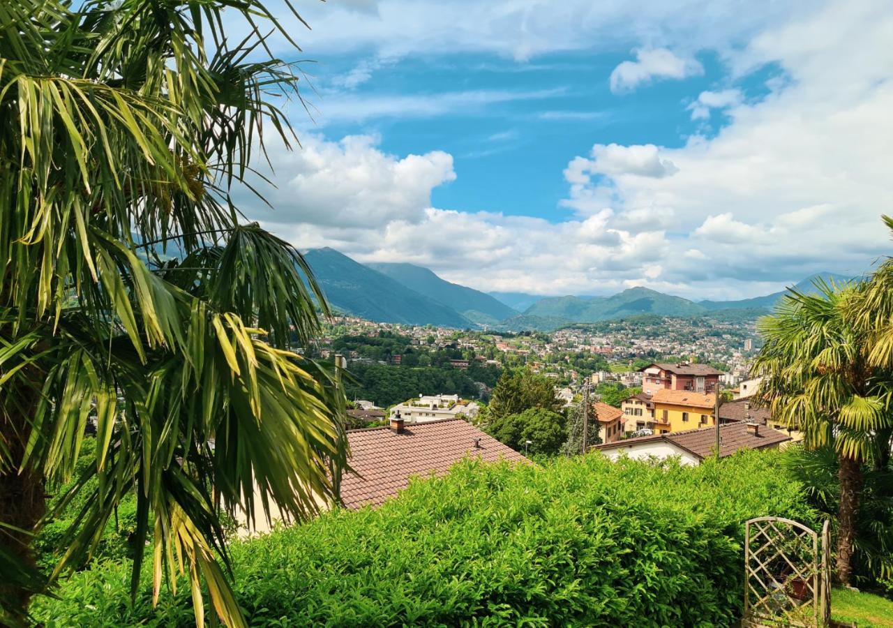 Suite Apartment With A View And Free Parking Lugano Esterno foto